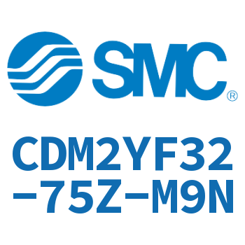 Rod side flange type smooth motion cylinder-CDM2YF32-75Z-M9N