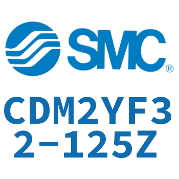 Rod side flange type smooth motion cylinder-CDM2YF32-125Z