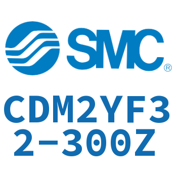 Rod side flange type smooth motion cylinder-CDM2YF32-300Z