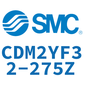 Rod side flange type smooth motion cylinder-CDM2YF32-275Z