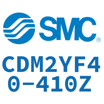 Rod side flange type smooth motion cylinder-CDM2YF40-410Z