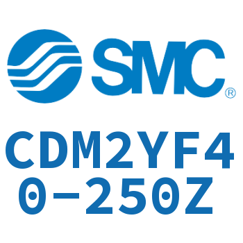 Rod side flange type smooth motion cylinder-CDM2YF40-250Z