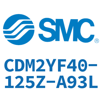 Rod side flange type smooth motion cylinder-CDM2YF40-125Z-A93L