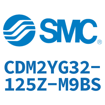 Rodless side flange type smooth motion cylinder-CDM2YG32-125Z-M9BS