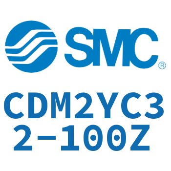 Single earring type smooth motion cylinder-CDM2YC32-100Z