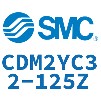 Single earring type smooth motion cylinder-CDM2YC32-125Z