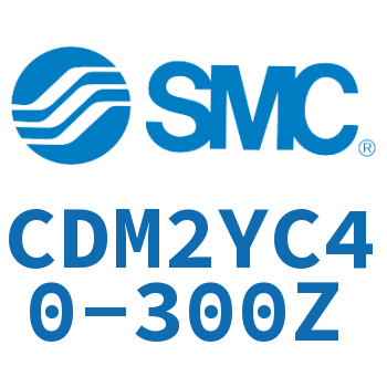 Single earring type smooth motion cylinder-CDM2YC40-300Z