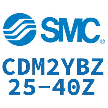 Flat end smooth motion cylinder-CDM2YBZ25-40Z