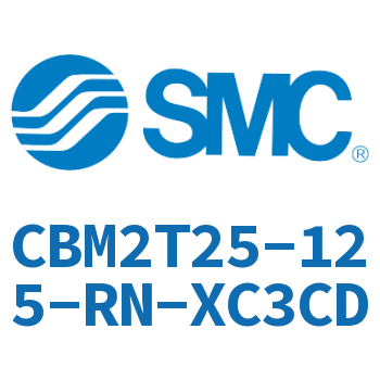 无杆侧耳轴型端锁气缸-CBM2T25-125-RN-XC3CD
