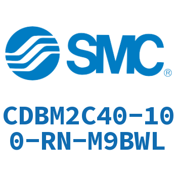 Single earring type end lock cylinder-CDBM2C40-100-RN-M9BWL