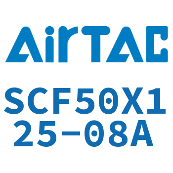 标准气缸拉杆式带阀型 SCF50X125-08A