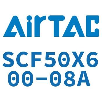 标准气缸拉杆式带阀型 SCF50X600-08A