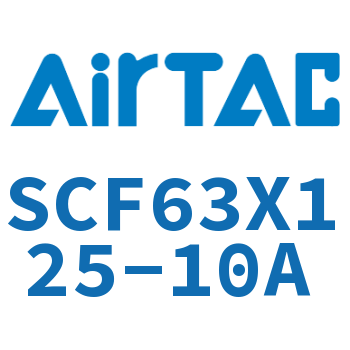 标准气缸拉杆式带阀型 SCF63X125-10A