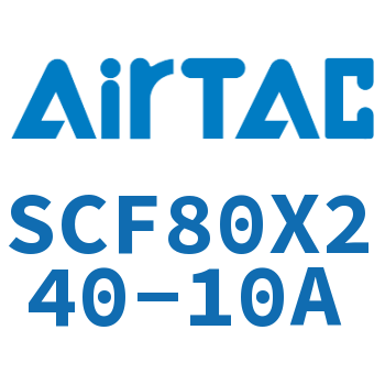 标准气缸拉杆式带阀型 SCF80X240-10A