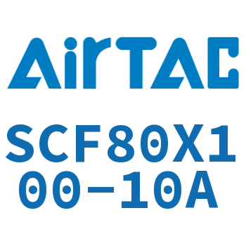 标准气缸拉杆式带阀型 SCF80X100-10A