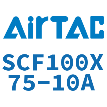 标准气缸拉杆式带阀型 SCF100X75-10A