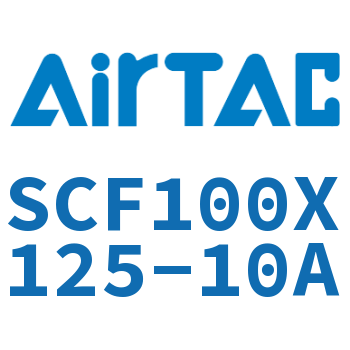 标准气缸拉杆式带阀型 SCF100X125-10A