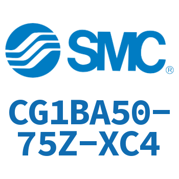 Standard cylinder-CG1BA50-75Z-XC4
