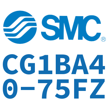 Standard cylinder-CG1BA40-75FZ