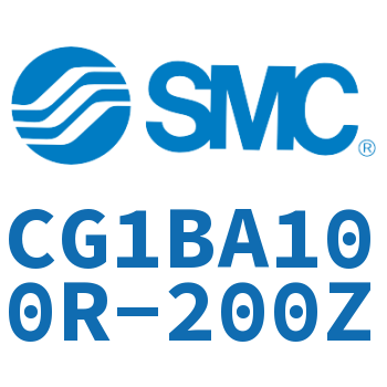 Standard cylinder-CG1BA100R-200Z