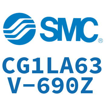 Axial foot type standard cylinder-CG1LA63V-690Z