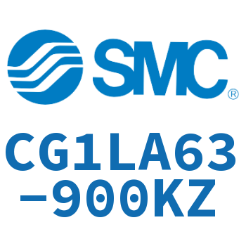 Axial foot type standard cylinder-CG1LA63-900KZ