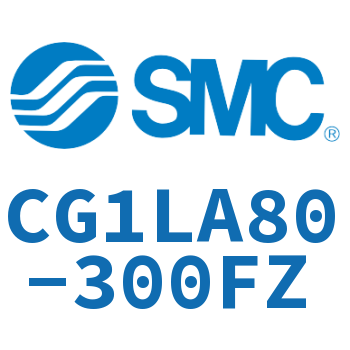 Axial foot type standard cylinder-CG1LA80-300FZ