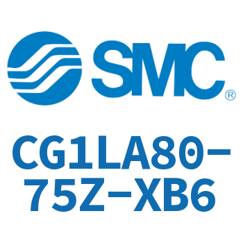 Axial foot type standard cylinder-CG1LA80-75Z-XB6