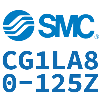 Axial foot type standard cylinder-CG1LA80-125Z