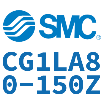 Axial foot type standard cylinder-CG1LA80-150Z