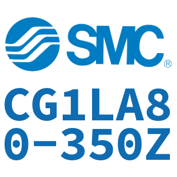 Axial foot type standard cylinder-CG1LA80-350Z