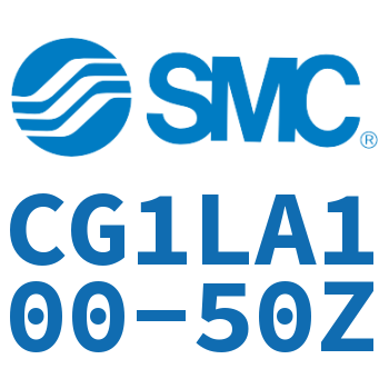 Axial foot type standard cylinder-CG1LA100-50Z