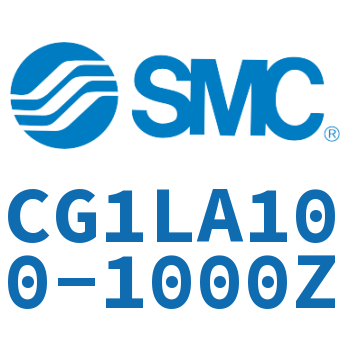 Axial foot type standard cylinder-CG1LA100-1000Z
