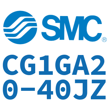 Rodless side flange type standard cylinder-CG1GA20-40JZ