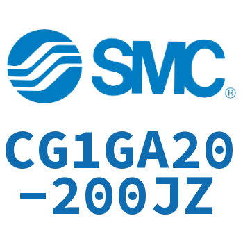 Rodless side flange type standard cylinder-CG1GA20-200JZ