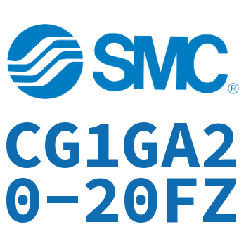 Rodless side flange type standard cylinder-CG1GA20-20FZ