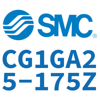 Rodless side flange type standard cylinder-CG1GA25-175Z