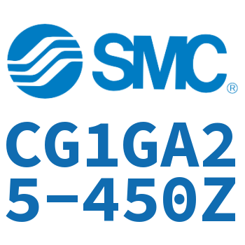 Rodless side flange type standard cylinder-CG1GA25-450Z