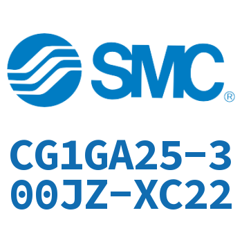 Rodless side flange type standard cylinder-CG1GA25-300JZ-XC22