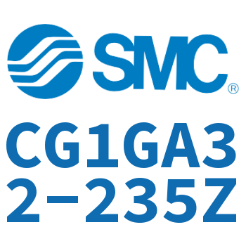 Rodless side flange type standard cylinder-CG1GA32-235Z