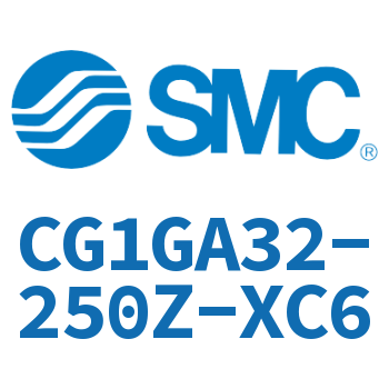 Rodless side flange type standard cylinder-CG1GA32-250Z-XC6