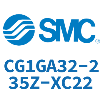 Rodless side flange type standard cylinder-CG1GA32-235Z-XC22