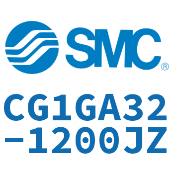 Rodless side flange type standard cylinder-CG1GA32-1200JZ