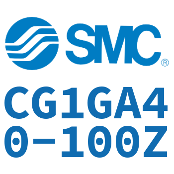 Rodless side flange type standard cylinder-CG1GA40-100Z
