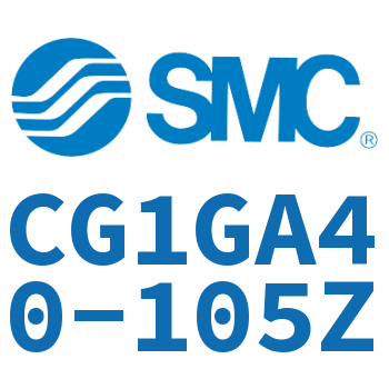 Rodless side flange type standard cylinder-CG1GA40-105Z