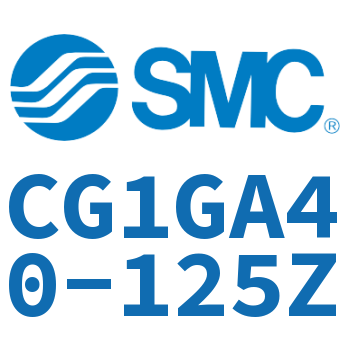 Rodless side flange type standard cylinder-CG1GA40-125Z