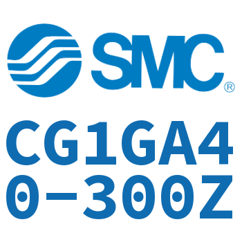 Rodless side flange type standard cylinder-CG1GA40-300Z