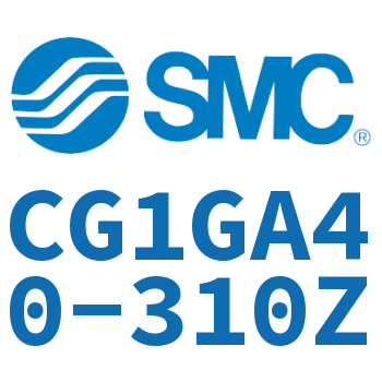 Rodless side flange type standard cylinder-CG1GA40-310Z