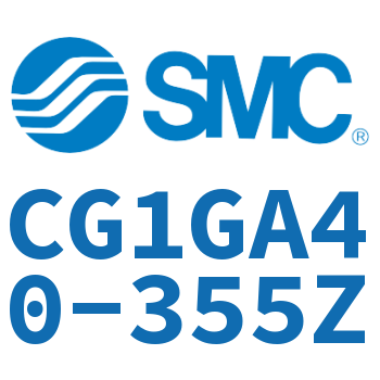 Rodless side flange type standard cylinder-CG1GA40-355Z