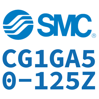 Rodless side flange type standard cylinder-CG1GA50-125Z